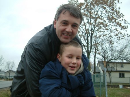 Kevin & David Boxing Day 2002 in Canada